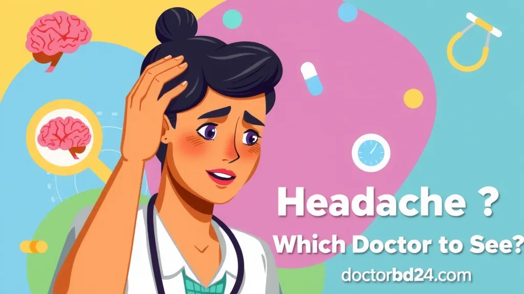 মাথা ব্যথার জন্য কোন ডাক্তার দেখাবো
